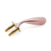 Masseur magnétique d'acupression méridien en titane rose, outil de drainage de l'acide lymphatique, stylo de massage GUASHA, appareil de beauté à fourche