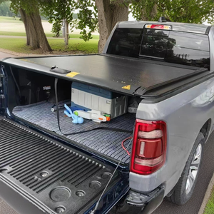 Cubierta Enrollable para Camioneta <span class=keywords><strong>Dodge</strong></span> de Fábrica, Impermeable, de Aleación de Aluminio, Resistente a los Rayos UV, Protección Contra Impactos, Luz LED, Compatible con FJ Cruiser - Product Image 1