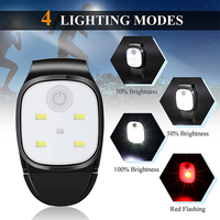 Lampe de poche LED à Clip, torche pour soins de la nuit en toute sécurité, mains libres, fortement magnétique, prise en charge des vêtements