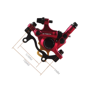 Ensemble de freins hydrauliques ZOOM HB100 MTB, freins à disque pour vélo de montagne, pistons de <span class=keywords><strong>frein</strong></span> à disque, avec rotor 160 mm - Product Image 4