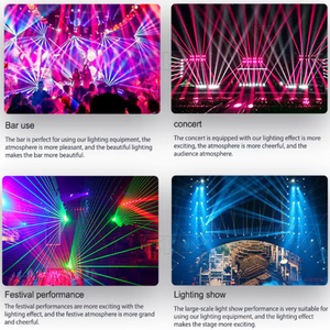Color Laser Light Clubs Disco Concert DJ <span class=keywords><strong>Matrix</strong></span> Scan Moving Ktv Disco Bar Lounge Stage Lights Line Scanning Lámpara de ambiente - Product Image 5