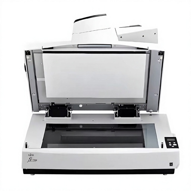 Used Fujitsu Scanner FI-7700 CIS Double-sided Color High-Definition Professional Office High-speed Automatic Continuous Stock