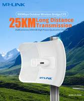 Ponts Wi-Fi MR-LINK E120A E312A E319A, portée 3-25 km, réseaux Chipsship Ubiqu NANOSTATION Loco m2 m5