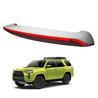 Aileron de toit arrière simple en ABS de haute qualité pour Toyota Surf 2006-2010 4 Runner avec lampe, accessoires automobiles, ajustement parfait à 100 %