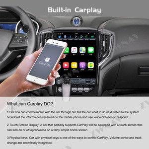 ZWNAV 12,1 "4 + 64G <span class=keywords><strong>Android</strong></span> 9,0 REPRODUCTOR DE DVD Multimedia para coche para Maserati Ghibli 2014-2016 GPS para coche Audio Radio Estéreo Unidad Principal - Product Image 3