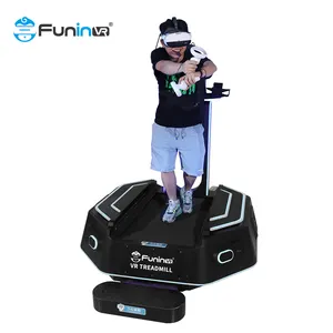 家用9d虚拟现实360度虚拟现实跑步机模拟器带游戏跑步机行走虚拟现实机器模拟器价格便宜