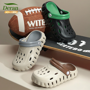 DERAN OEM <span class=keywords><strong>Sabots</strong></span> antidérapants pour enfants, unisexes, nouveaux, légers, respirants, durables, chaussures pour garçons, EVA de haute qualité, logo personnalisé - Product Image 1