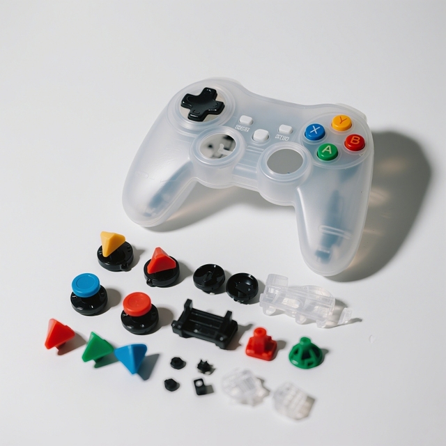Customized Injection Plastic Handle ABS POM PC Parts Game Wireless Controller Injection Molding Service