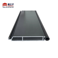 Porte à enroulement électrique moderne en alliage d'aluminium, surface finie, certifiée CE, pour hôtels, commerces et espaces commerciaux