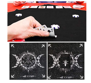 Tarocchi d'altare in tessuto tripla dea fasi lunari astrologia tarocchi carte divinazione tovaglia speciale 19 "X 19" - Product Image 6