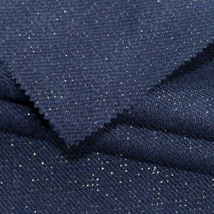 Luxury Organic 12%Linen 5%Metallic Fiber 83%Lyocell Fabric Twill 255gsm Linen Lyocell Metallic Fiber Blend Fabric <strong>for</strong> Clothing - Product Image 4