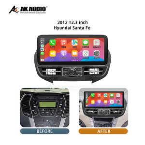 Kit de Marco para Tablero de Instrumentos de Coche <span class=keywords><strong>Hyundai</strong></span> <span class=keywords><strong>Santa</strong></span> <span class=keywords><strong>Fe</strong></span> <span class=keywords><strong>2012</strong></span> de 12.3 Pulgadas, Negro, Reemplazo de Marco para Radio DVD con Plástico ABS - Product Image 6