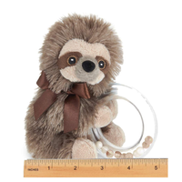 Jouets pour bébé de 0 à 12 mois en forme d'animal en peluche douce hochet à main jouets poupées pour bébé