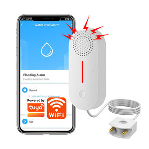 Détecteur de fuite d'eau WiFi TY-WI-12, capteur de fuite d'eau, alarme sonore et lumineuse intelligente pour la surveillance du niveau d'eau faible - Product Image 1