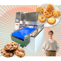 Machine à biscuits de haute qualité et économique pour la fabrication de biscuits, avec fonction de découpe par fil et de dépose de chocolat