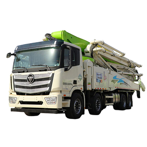 รถปั๊มคอนกรีต Foton 470 แรงม้า 8x4 ประสิทธิภาพการก่อสร้างที่ยอดเยี่ยม รถผสมคอนกรีตและรถพ่วงกึ่งพ่วงสำหรับขนส่ง - Product Image 1