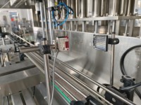 Type linéaire huile de moutarde lubrifiant bouteille huile comestible salade olive légume cacahuète soja huile machine de remplissage