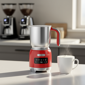 Mousseur à lait électrique Hazel Quinn 400 ml avec contrôle tactile LED et chauffage automatique pour café domestique - Product Image 2