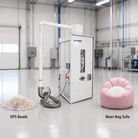Machine de remplissage de coussins à prix d'usine / Machine de remplissage de billes EPS / Machine de rembourrage pour pouf et canapé paresseux