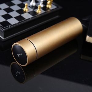 Bouteille d'eau intelligente XD184 avec affichage LED de la température, thermos en acier inoxydable, gourde isotherme personnalisée avec logo - Product Image 5