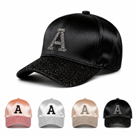 Casquette de baseball polyvalente pour enfants, style décontracté quatre saisons, avec lettres scintillantes, protection solaire sportive, modèle Red Hat