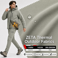 Vestes softshell d'hiver et pantalons thermiques en tissu polaire infrarouge lointain avec finition imperméable robuste pour équipement par temps froid