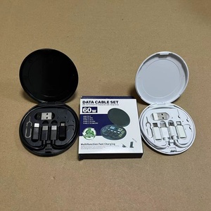 Hotsale DC01 đa chức năng sạc nhanh cáp dữ liệu lưu trữ Kit Cáp dữ liệu Set - Product Image 6