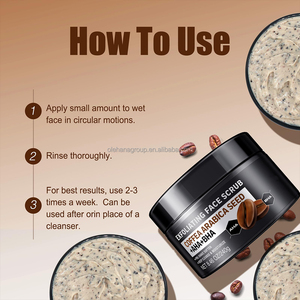 Gommages exfoliants pour le visage pour hommes OEM, meilleur rasage, équilibrage des peaux grasses, soin du visage pour hommes, <span class=keywords><strong>gommage</strong></span> exfoliant au café - Product Image 6