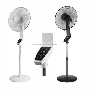 K-AIR stand fan 16 inch electric fan cheap price low industrial floor luxury soundless retro home low AC 220V 2 buyers