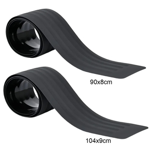 Car Trunk Door Sill Protector Scratch Resistant <b>Rubber</b> Universal Rear Bumper Anti-collision Decorative <b>Strip</b> Car Design - Product Image 4