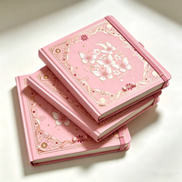 Carnet de croquis personnalisé à couverture rigide avec motif papillon, journal, carnet de notes, livre de notes à couverture rigide, cadeau d'anniversaire