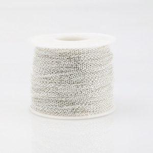 100 mètres d'acier inoxydable aplati en forme de O croix argent or Rose véritable or plaqué collier bricolage accessoire chaîne - Product Image 4