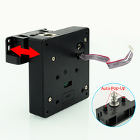 Serrure cachée RFID à capteur intelligent pour armoire de bureau et commode de maison finition polie clé de déverrouillage