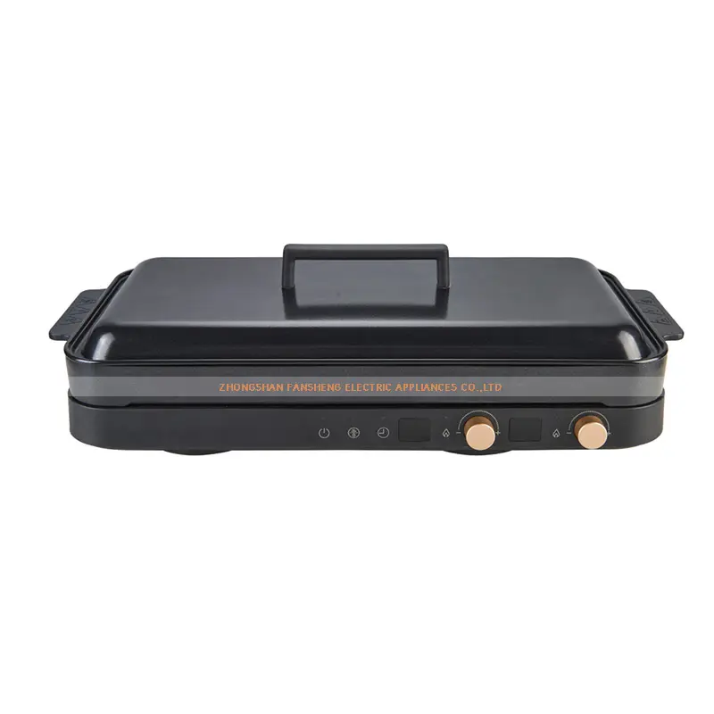 Korea Grill design Induction cooker Electric induction Grill Mini induction 2022 knob Die casting aluminum grill pan