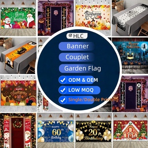 HLC ODM Kinh Dị Halloween Rèm Cửa & Áp phích Bìa cửa sổ đáng sợ cô dâu phù thủy ma trong nhà ngoài trời bên tường & trang trí cửa - Product Image 6