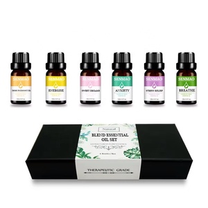 Lot de 6 Huiles Essentielles 100% Pures et Biologiques Lavande & Orange Douce pour Diffuseur d'Air, Soin de la Peau et Ambiance – Vente en Gros Fournisseur - Product Image 1