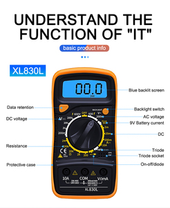Multimètre Numérique Intelligent et Kit d'Outils de Soudage 19 en 1, avec <span class=keywords><strong>Fer</strong></span> <span class=keywords><strong>à</strong></span> <span class=keywords><strong>Souder</strong></span> Électrique <span class=keywords><strong>à</strong></span> Température Réglable <span class=keywords><strong>60W</strong></span> - Product Image 5