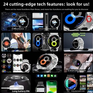 Relojes Inteligentes TK66 con Control Remoto por Voz e Infrarrojos, Pago NFC, Control de Acceso, Mapa Baidu, Voz AI, Pantalla IPS, Silicona, Batería de 7-14 Días - Product Image 2
