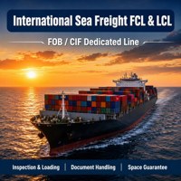 Agent maritime LCL depuis la Chine, transitaire maritime FCL 20GP 40HQ, service logistique de conteneurs maritimes FOB