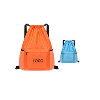 Polyester Bundle poche course sac à dos Portable étanche Shopping Pack hommes femmes Sports de plein air Gym Nylon sac à bandoulière