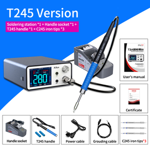 Station de soudage intelligente JCID AIXUN T3A T12, nouvelle génération, écran LCD numérique, chauffe rapide, contrôle PID, prix abordable. - Product Image 3
