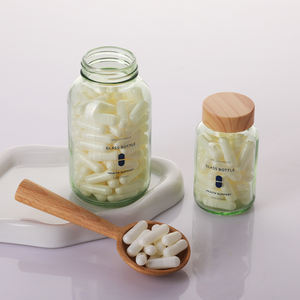 Fabricant de flacons en verre pour pilules, flacon de luxe pour <span class=keywords><strong>complément</strong></span> de croissance des <span class=keywords><strong>cheveux</strong></span>, pots en verre pour vitamines pour hommes et femmes, beauté et compléments - Product Image 3