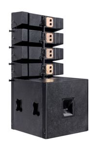 QQCHINAPA Hệ Thống Âm Thanh Chuyên Nghiệp Chạy Bằng Âm Thanh Loa Mảng 10 Inch Hiệu Suất Sân Khấu/Nhà Thờ - Product Image 2