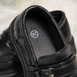 Zapatos escolares clásicos negros <span class=keywords><strong>Mary</strong></span> <span class=keywords><strong>Jane</strong></span> para niñas, calzado uniforme duradero y cómodo - Product Image 5