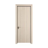 Portes intérieures WPC modernes et élégantes à prix abordable, porte en SPC avec finition blanche et design contemporain pour villa