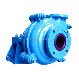 Metal Liner rubber liner Horizontal Slurry Pump for gold mining tailings