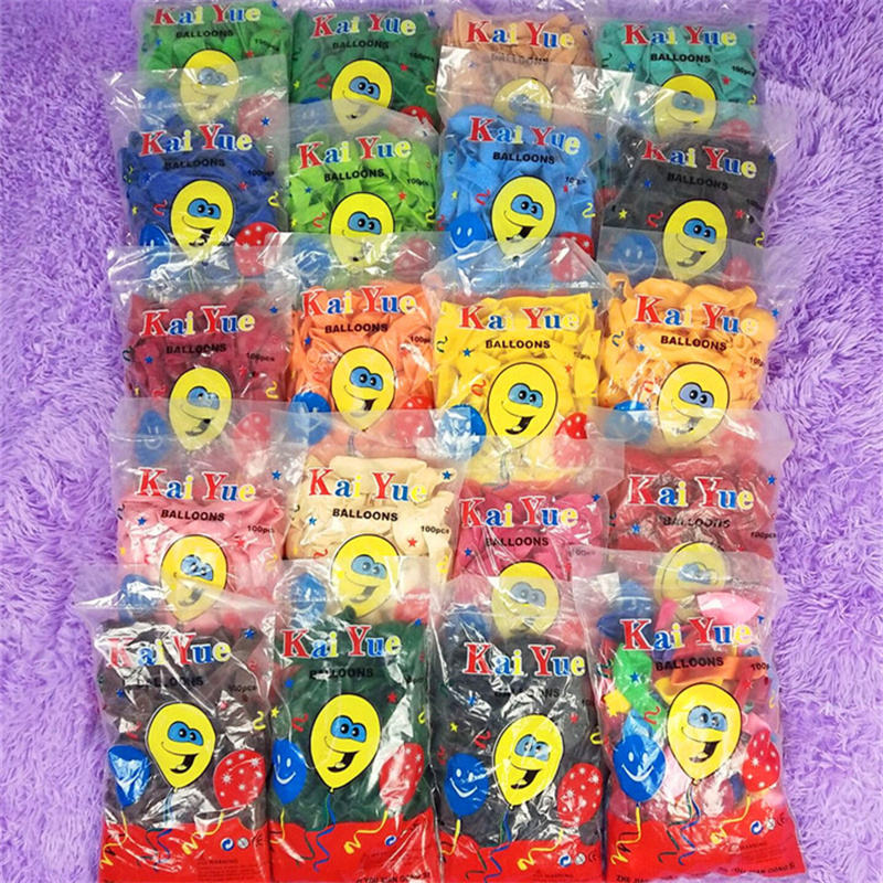 100pcs 2.3g 10inch Glossy Pearl Latex Balloons Baby Shower Toy Air Globos Decor Wedding Adult Birthday Party Decorations