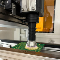 Sistema de Tratamiento de Superficies por Plasma con Plataforma Rotatoria Circular para Modificación de PCB/LED por Plasma