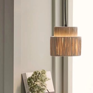 Ancient Vine Pavilion Straw Woven Pendant Lamp A563 Hotel Room <b>Decorative</b> <b>Lighting</b> Fixture - Product Image 4