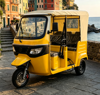 Véhicule Taxi Électrique à Trois Roues Conforme CEE, Expédition SKD, Moteur Magnétique en Acier 4000W pour Importation et Approvisionnement de Gros Volume